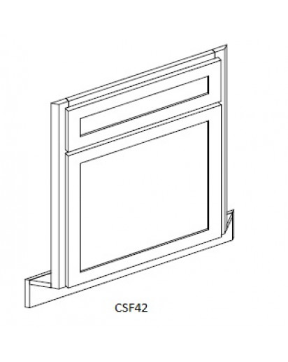Taylor White Corner Sink Front Base Cabinet- 1 Door, 1 Drawer