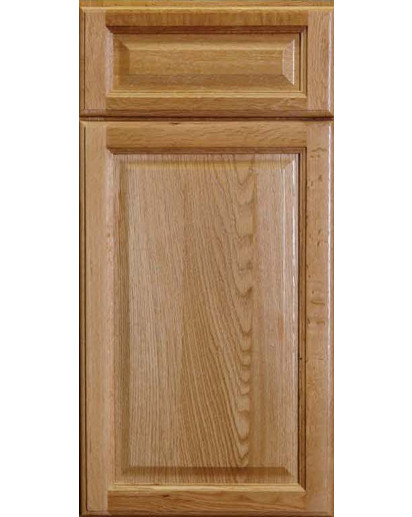 Country Oak Classic Sink Base Door Front Mini 12" x 24" Sample Door