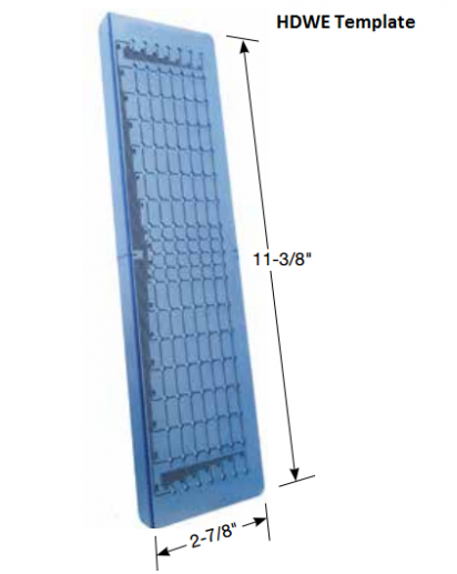 Hardware Drilling Template