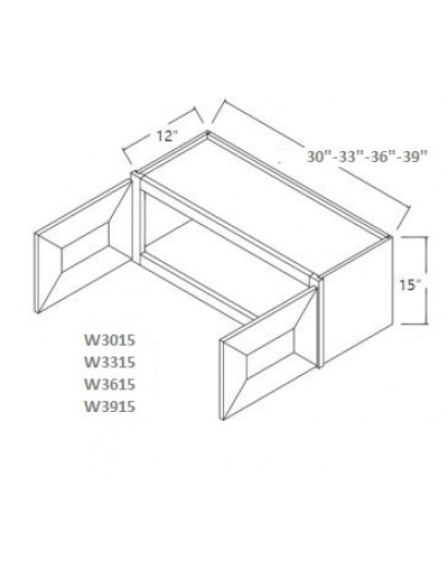 Taylor White Wall Cabinet 2 Doors No Shelf Cabinet Champ