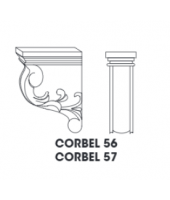 Sienna Rope Decorative Corbel 3"W x 9"H x 6"D