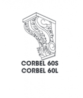 Gramercy White Decorative Corbel 5"W x 10"H x 5"D
