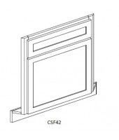 Lenox Canvas Corner Sink Front Base Cabinet- 1 Door, 1 Drawer