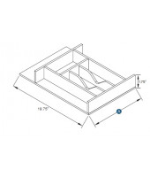 Natural Cutlery Drawer Insert for B15/B18 Drawers