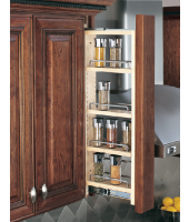 RAS 3" Wall Filler Pull-Out with Adjustable Shelves