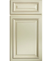 Lenox Country Linen B15 Sample Door, Drawer, and Face Frame 