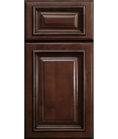 Signature Brownstone Sink Base Door Front Mini 12" x 24" Sample Door