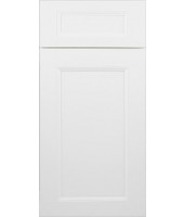 Uptown White Sink Base Door Front Mini 12" x 24" Sample Door