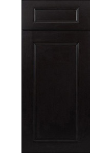 Downtown Dark Sink Base Door Front Mini 12" x 24" Sample Door