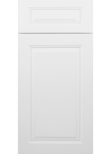 Gramercy White Sink Base Door Front Mini 12" x 24" Sample Door