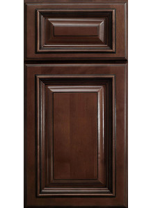 Signature Brownstone Sink Base Door Front Mini 12" x 24" Sample Door