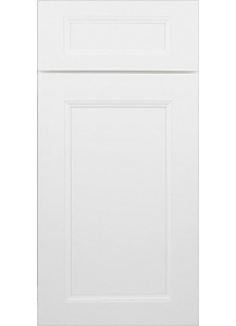 Uptown White Sink Base Door Front Mini 12" x 24" Sample Door