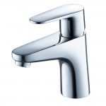 Fresca Diveria Single Hole Mount Bathroom Vanity Faucet - Chrome